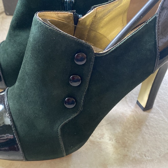 🆕VIA SPIGA: Made in Italy Heeled Booties w/ Zipper Sz 9 1/2 - Picture 5 of 12